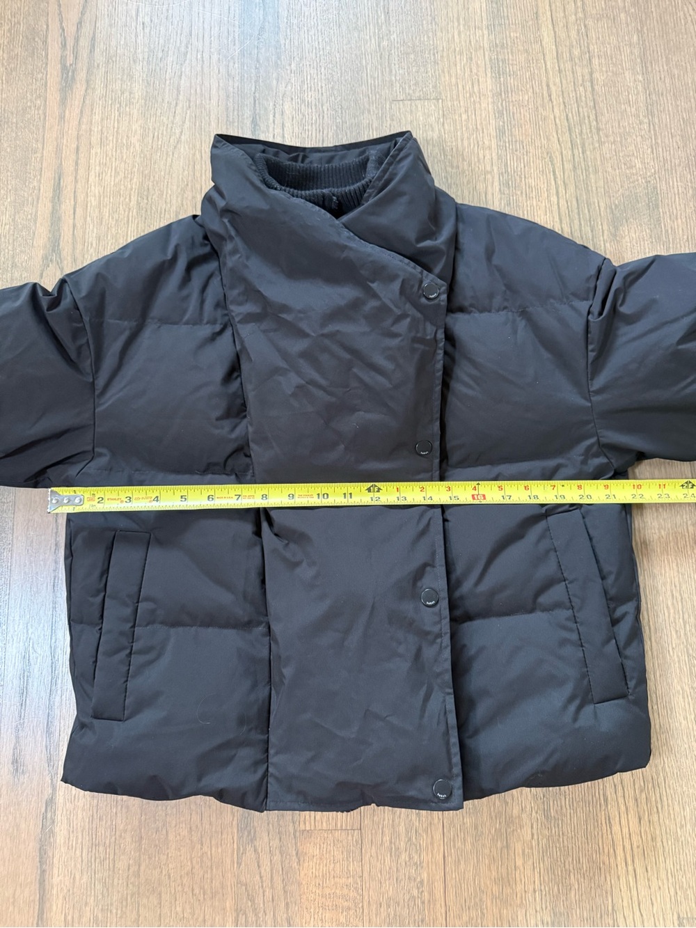 ba&sh Bowie Padded Puffer Jacket-Size 4-Black - Picture 15 of 15